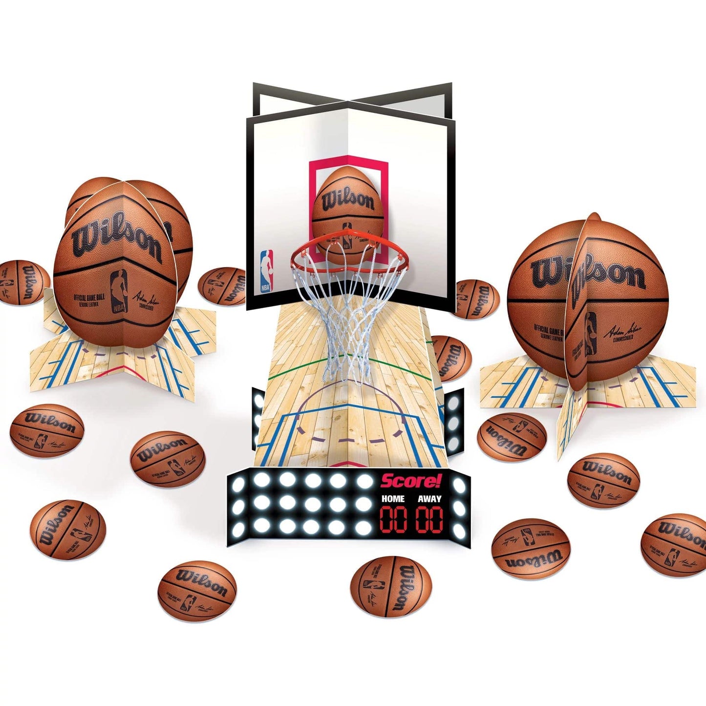NBA Wilson Table Decorating Kit - Amscan