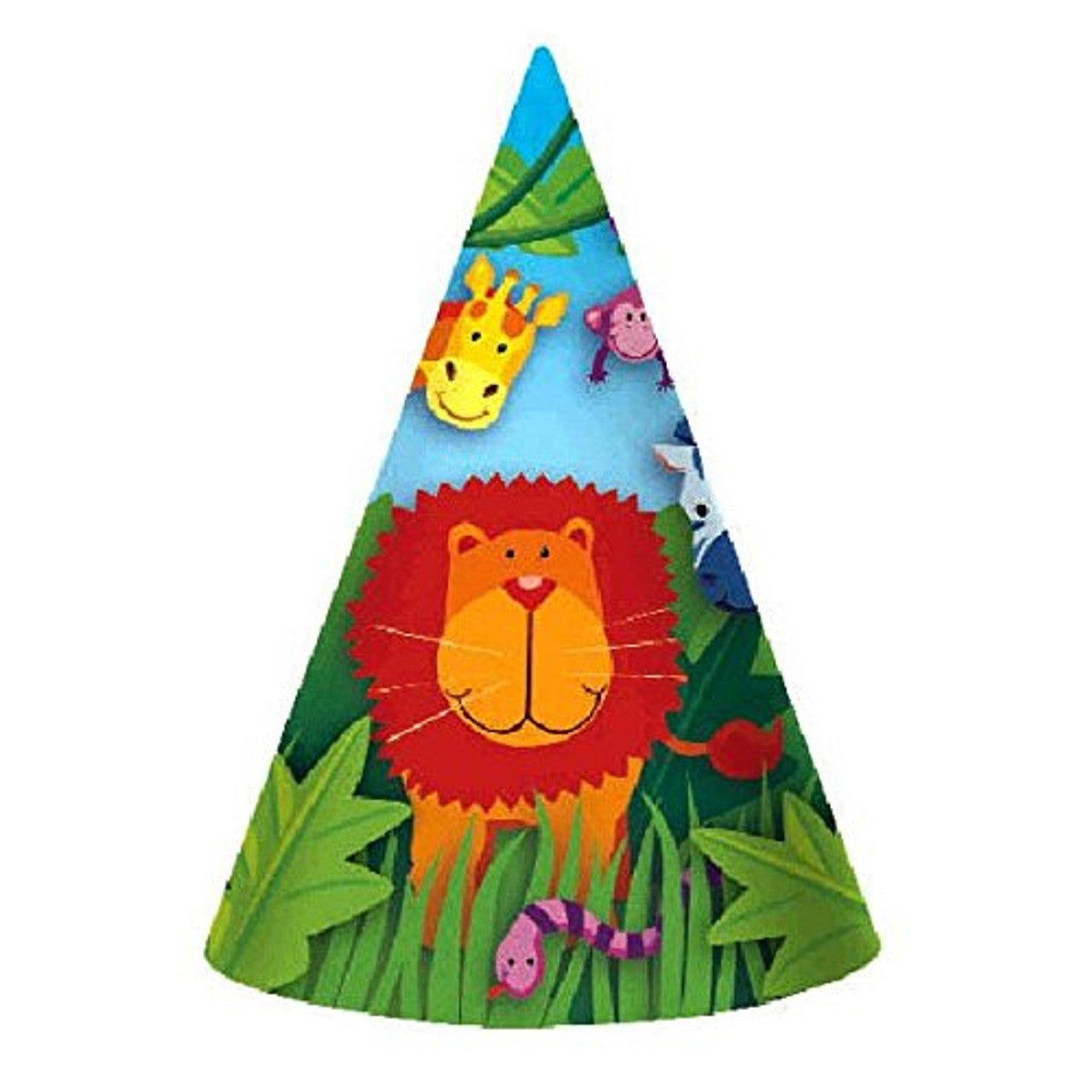 Party Hats - Wild Kingdom (8ct)