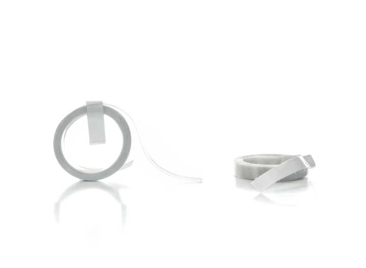 Pre - Coiled™ White Satin Ribbon (100ct)