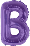 16" Balloon Letters - Purple - Party America