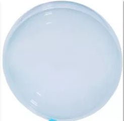 Winner Party 22" Light Blue Bubble Balloon