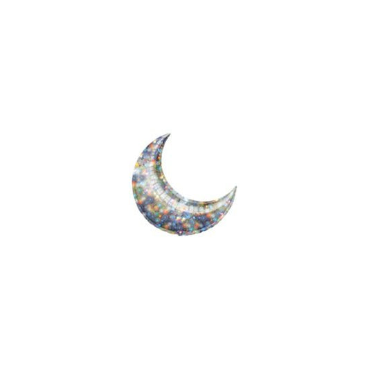 10" Holo Fireworks CRESCENT, Price Per Package of 5 Air Fill - Heat Seal Only