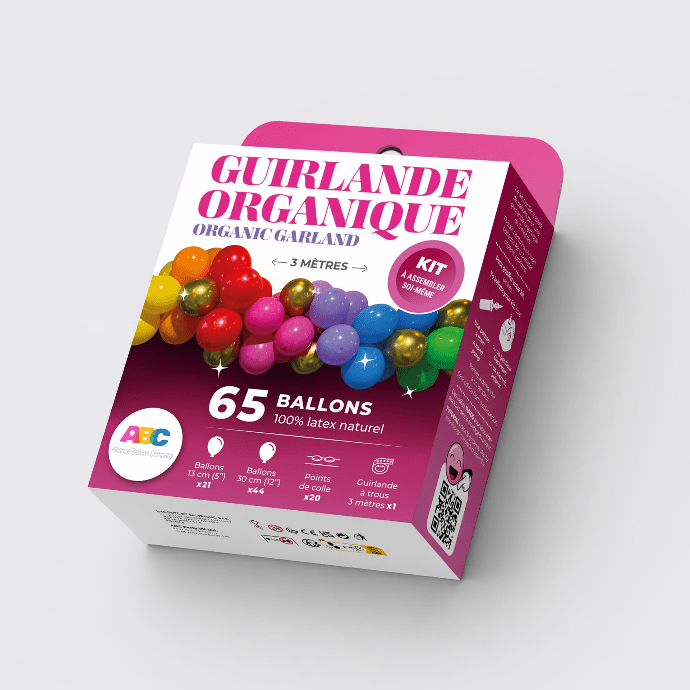 10' Organic Balloon Garland Kit - Fiesta