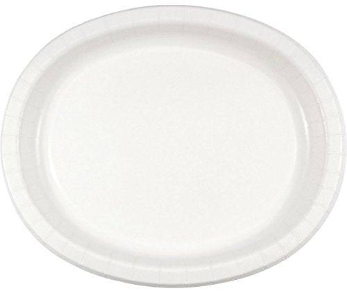 10" X 12" Oval Paper Platters 20ct