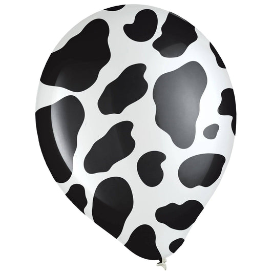 12" Cow Print (6ct)