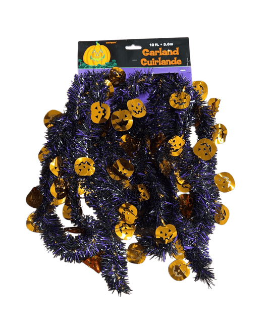 12' Garland - Pumpkin