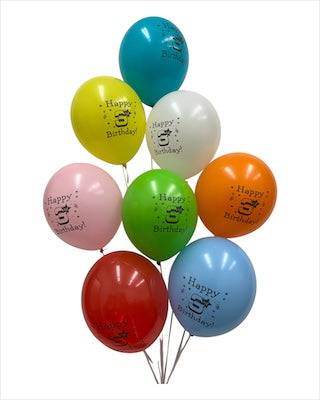 12" Happy Birthday (12 Bags of 8ct - 10ct) - Premium Party Distribution