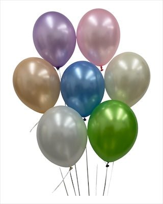 12" Latex - Metallic (72ct) - Winntex - Premium Party Distribution