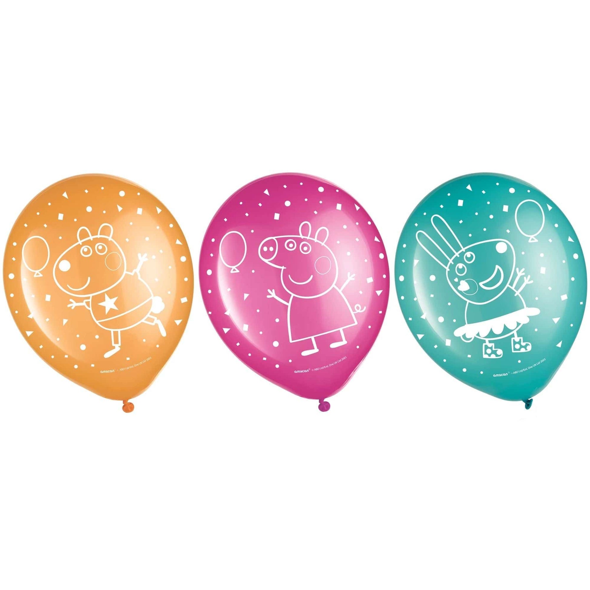 12" Peppa Pig Confetti Party (6ct)