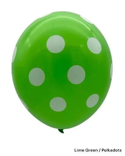 12" Polka Dots (72ct) - Premium Party Distribution