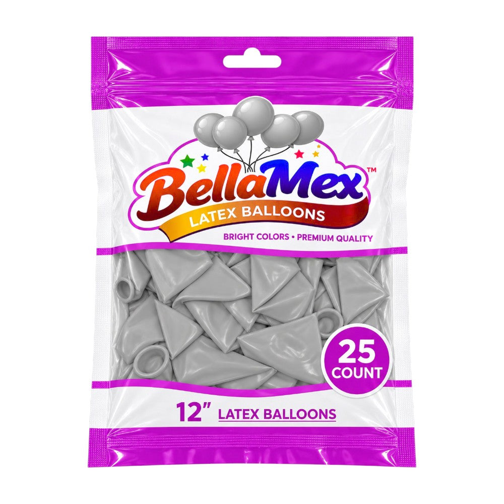 12" Advanced Grey Latex (25ct) - BellaMex