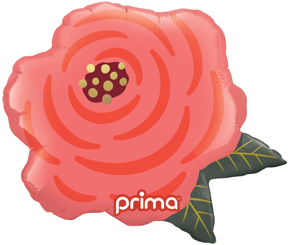 13" Air - filled Trendy Rose (2pc)