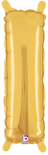 14" Megaloon Jr. Letter I - Gold (5ct)