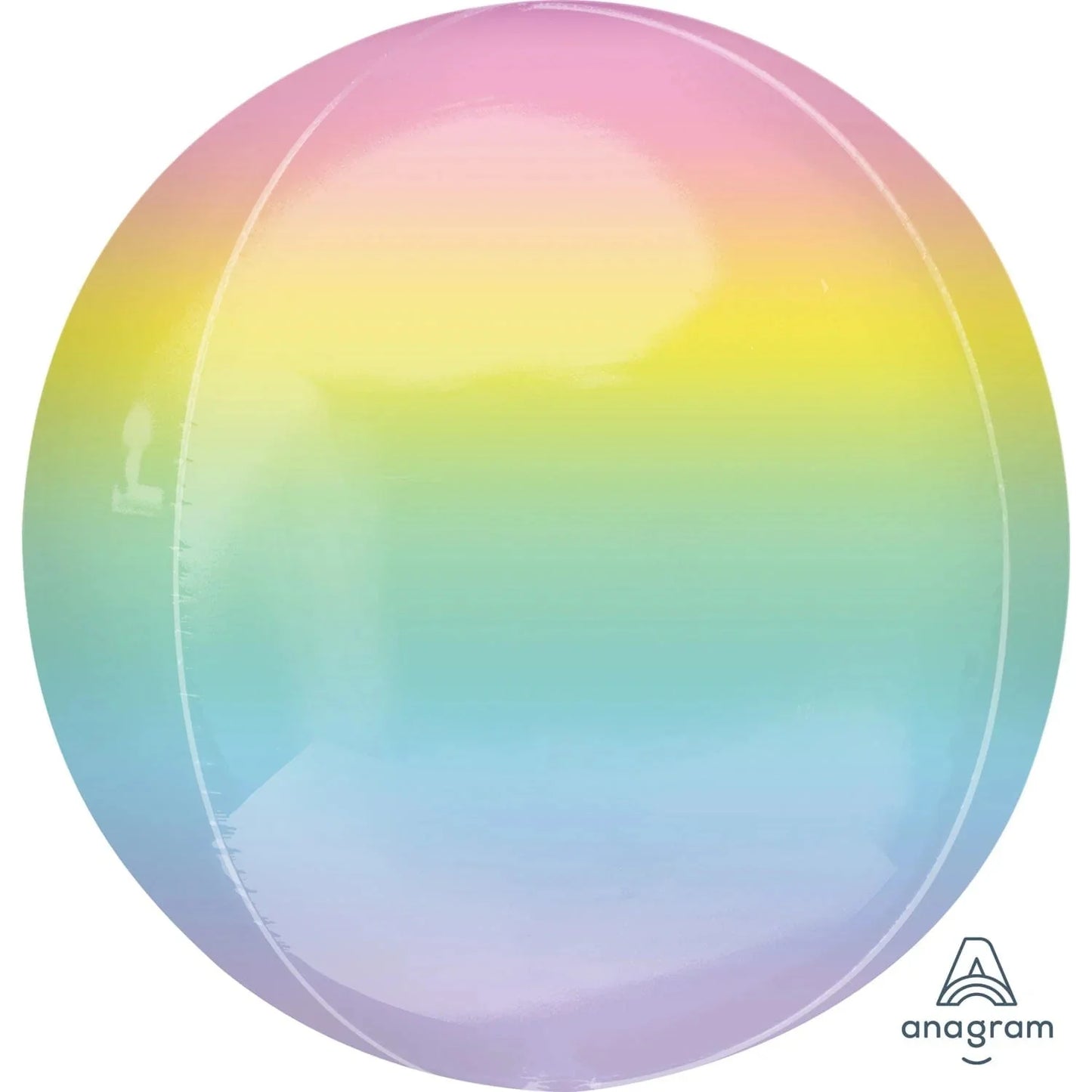 15" Ombrez Orbz - Pastel Rainbow