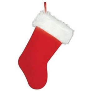 15" Plush Christmas Stocking
