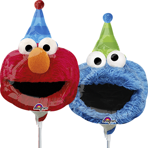 11" Elmo & Cookie Monster