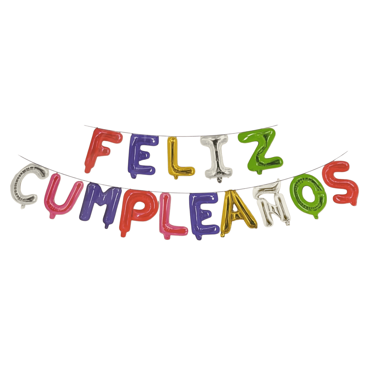 16" Balloon Banner - Feliz Cumpleanos