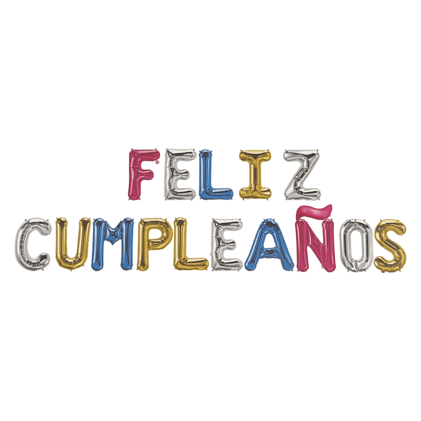 16" Balloon Banner - Feliz Cumpleanos
