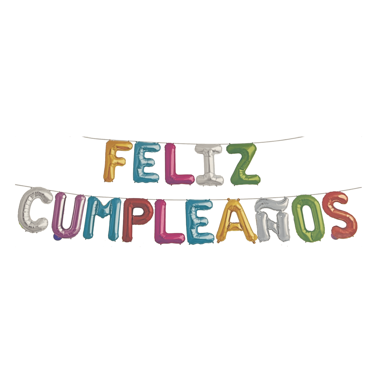 16" Balloon Banner - Feliz Cumpleanos