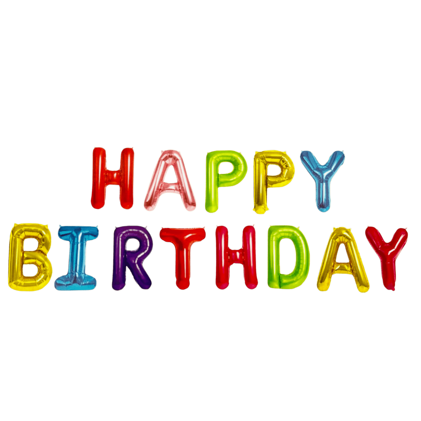 16" Balloon Banner - Happy Birthday