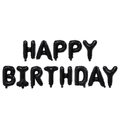 16" Balloon Banner - Happy Birthday
