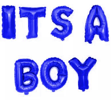 16" Balloon Banner - It's A Boy