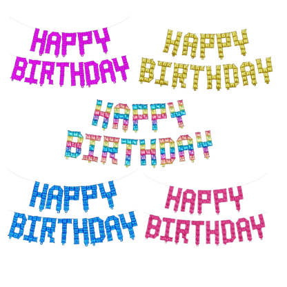 16" Balloon Banner - Lego