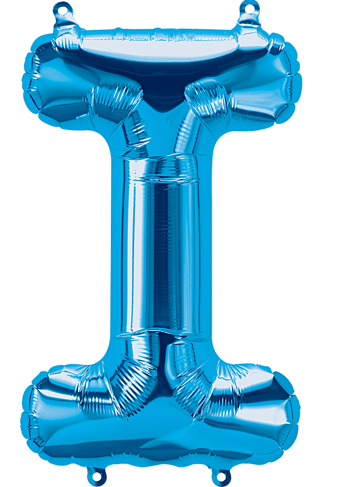 34" Balloon Letters - Blue - Party America