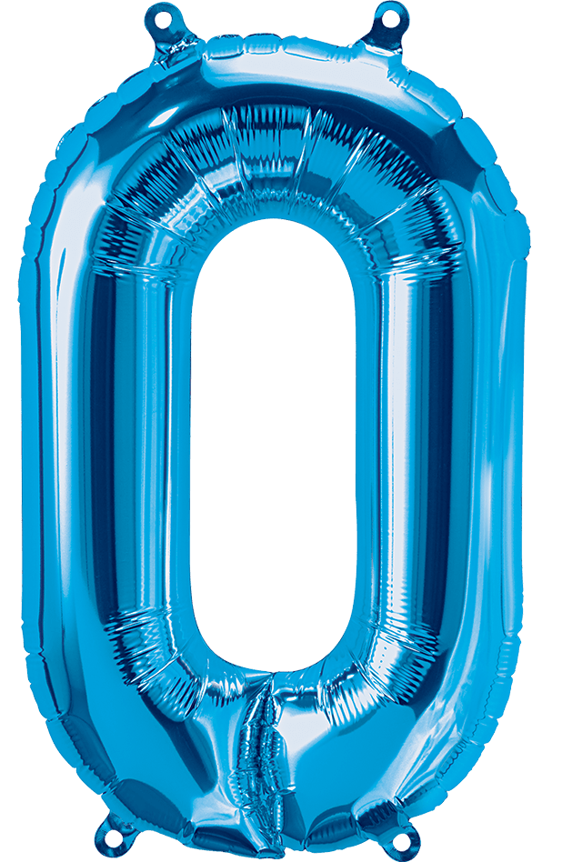 16" Balloon Letters - Blue - Party America