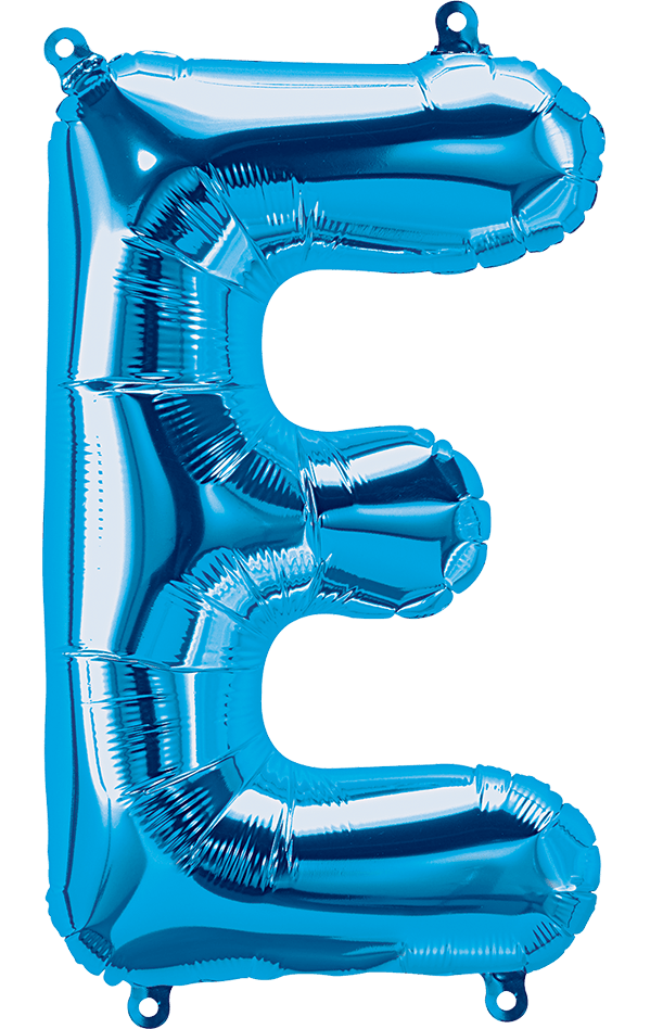 16" Balloon Letters - Blue - Party America