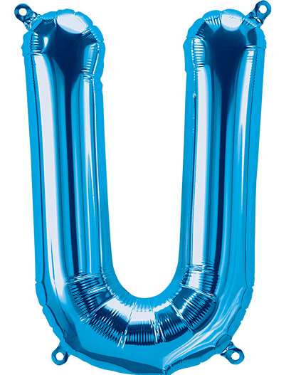34" Balloon Letters - Blue - Party America