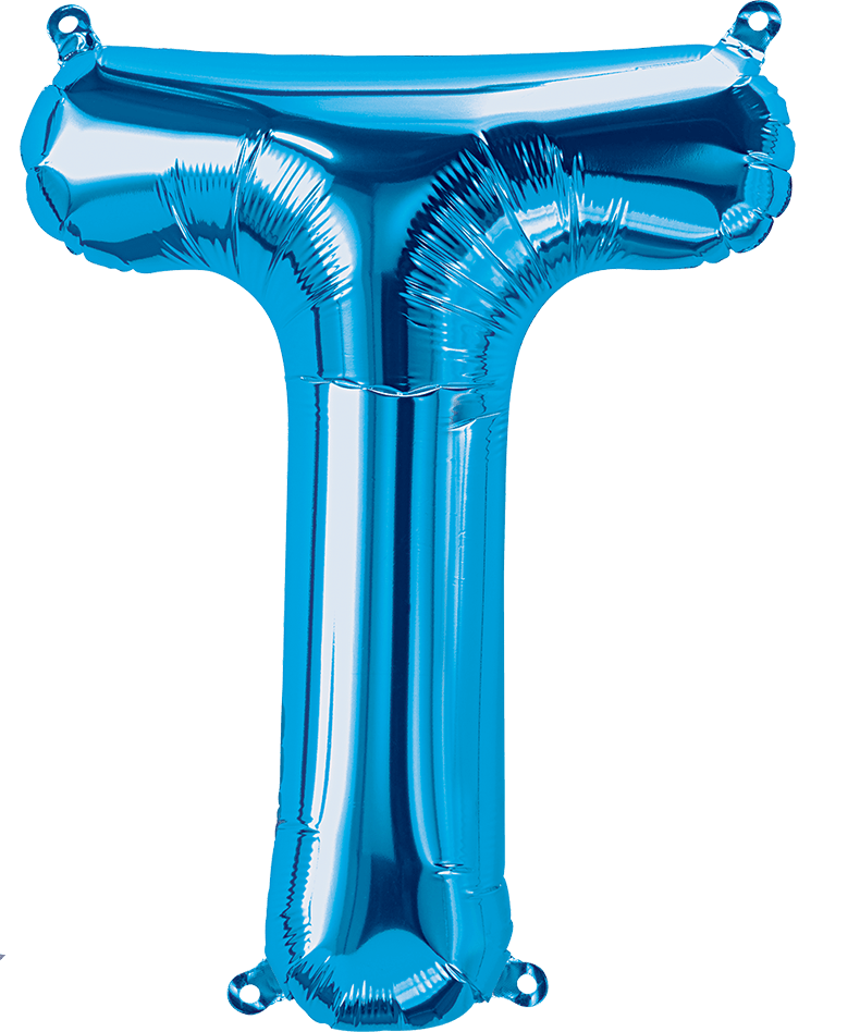 34" Balloon Letters - Blue - Party America