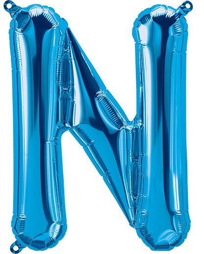 34" Balloon Letters - Blue - Party America