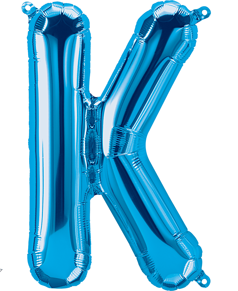 16" Balloon Letters - Blue - Party America