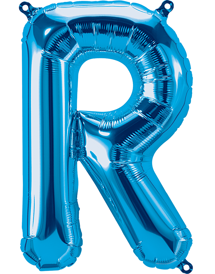 16" Balloon Letters - Blue - Party America