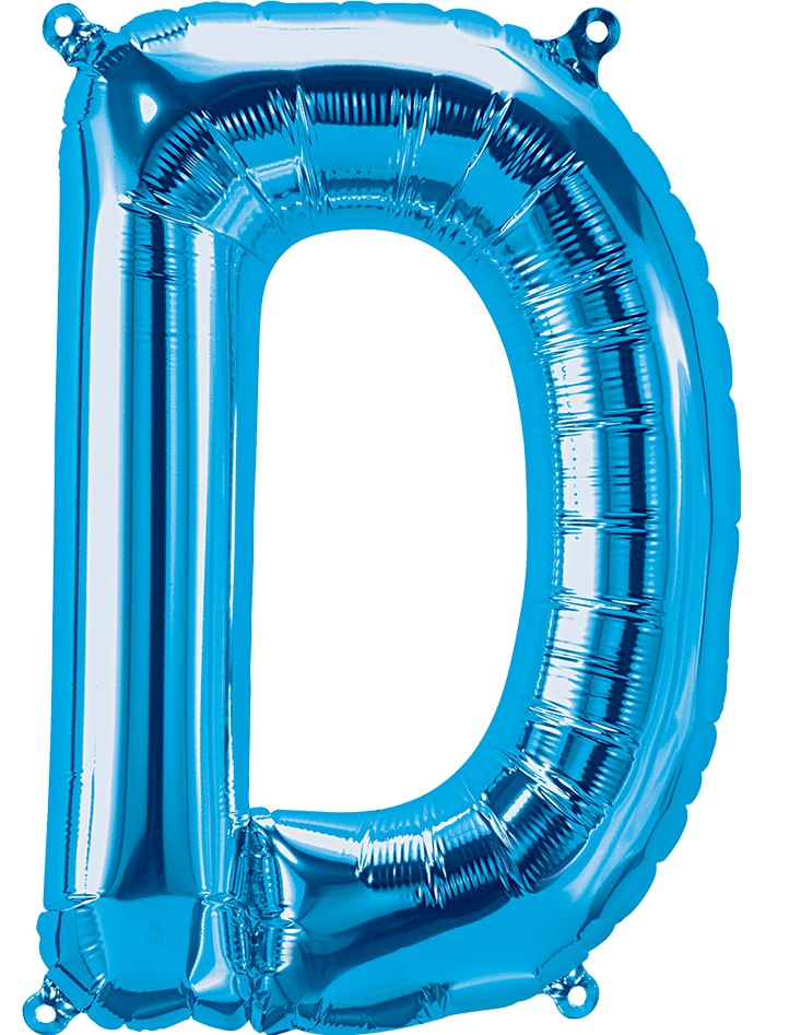 16" Balloon Letters - Blue - Party America