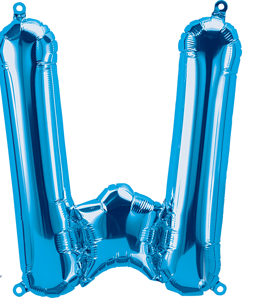 34" Balloon Letters - Blue - Party America