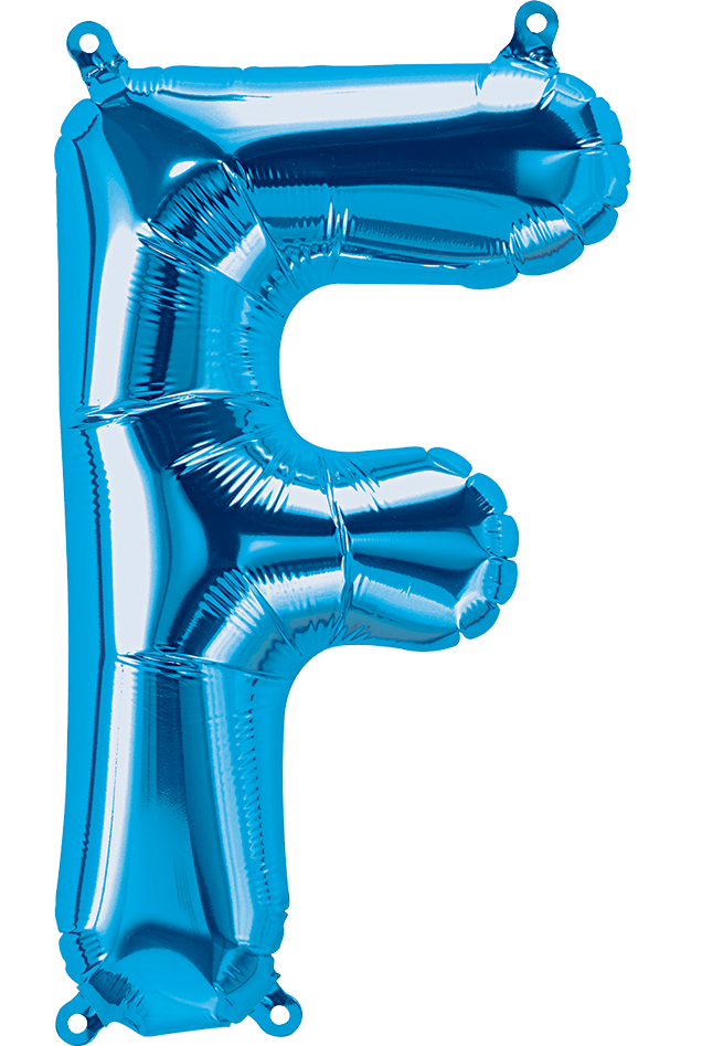 16" Balloon Letters - Blue - Party America