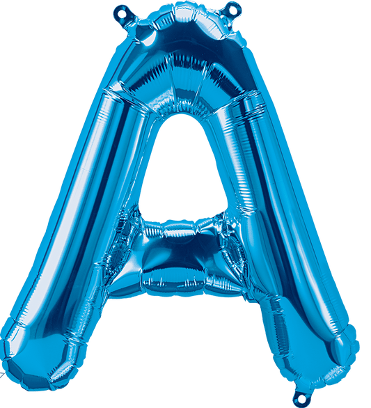 16" Balloon Letters - Blue - Party America