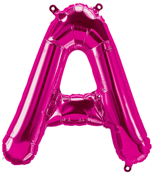 16" Balloon Letters - Magenta