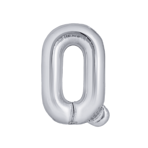 16" Balloon Letters - Silver (2ct)
