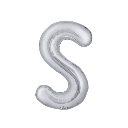 16" Balloon Letters - Silver (2ct)