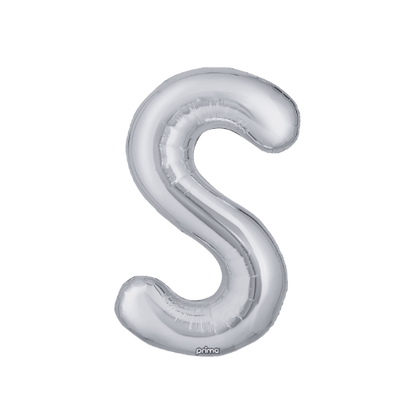 16" Balloon Letters - Silver (2ct)