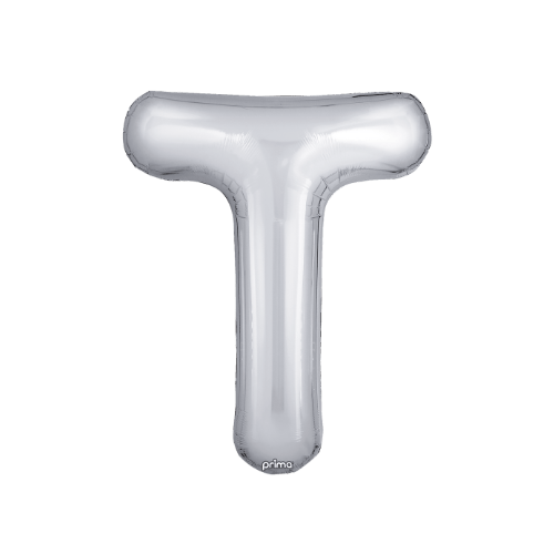 16" Balloon Letters - Silver (2ct)