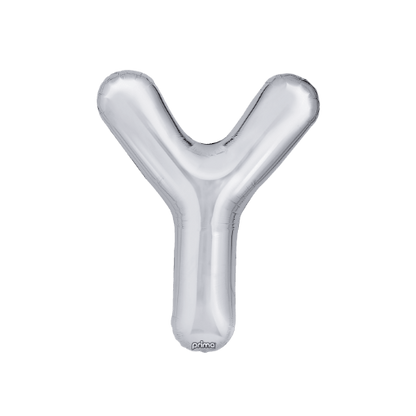 16" Balloon Letters - Silver (2ct)
