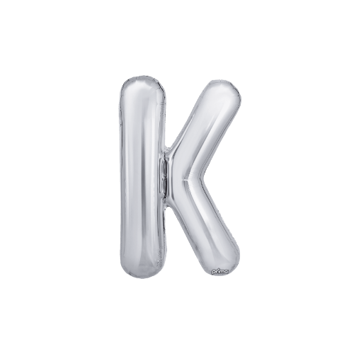 16" Balloon Letters - Silver (2ct)