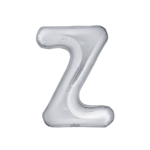 16" Balloon Letters - Silver (2ct)