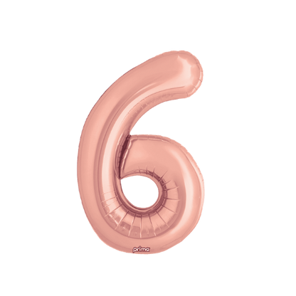 16" Balloon Numbers - Rose Gold (2ct)