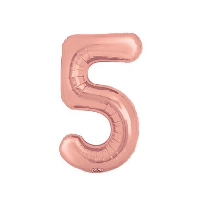 16" Balloon Numbers - Rose Gold (2ct)