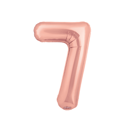 16" Balloon Numbers - Rose Gold (2ct)
